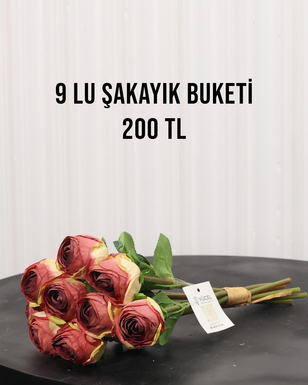 9LU KÜÇÜK ŞAKAYIK BUKET